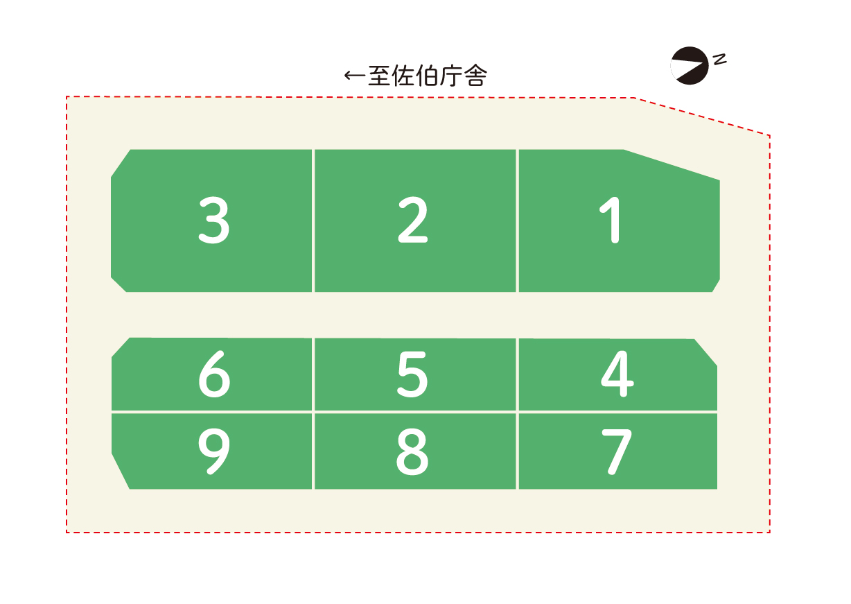分譲物件の区画図