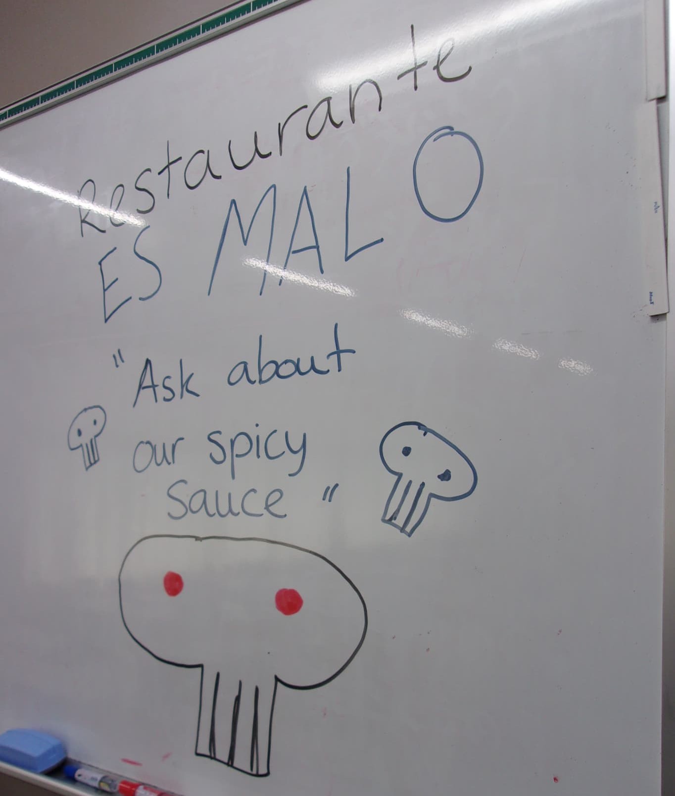 レストランの看板